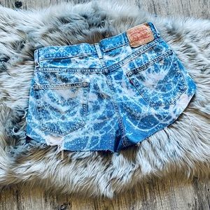 Vintage Levi’s High Rise Custom Distress Shorts